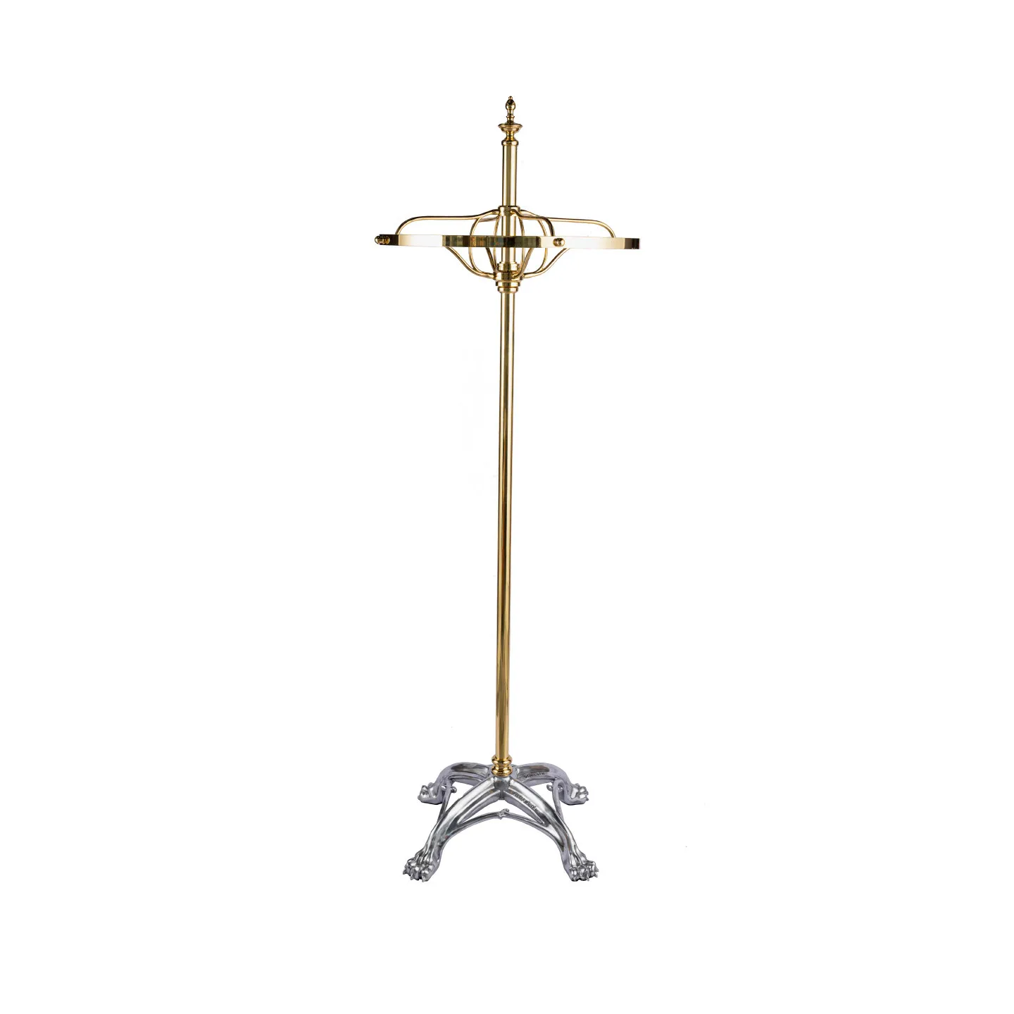 

Brass Cast Aluminum Rotatable Floor Coat Rack