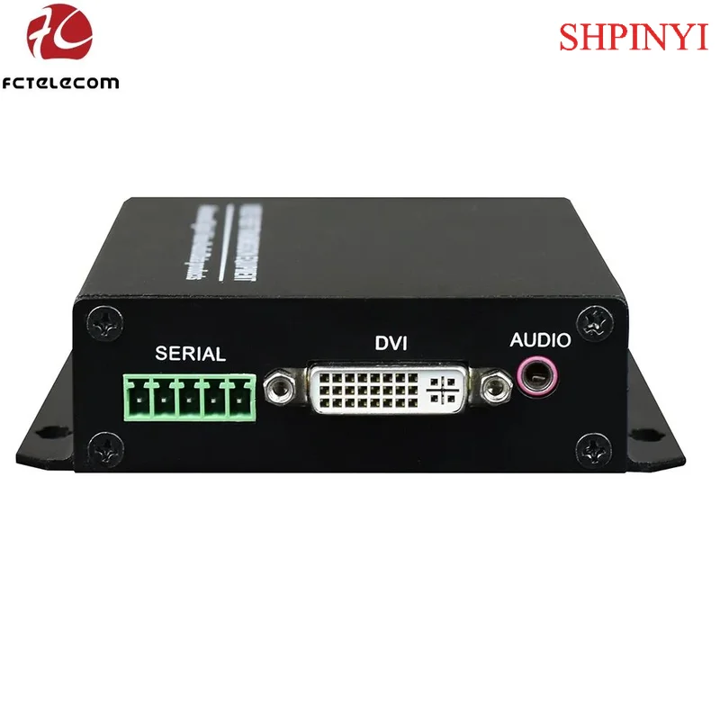 

1-канальный оптоволоконный удлинитель 4K DVI Оптический преобразователь DVI в оптоволоконный преобразователь