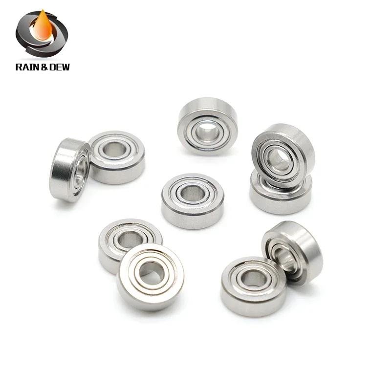 S604ZZ Bearing 4*12*4 mm (10PCS) ABEC-7 440C Stainless Steel S604 Z ZZ Ball Bearings