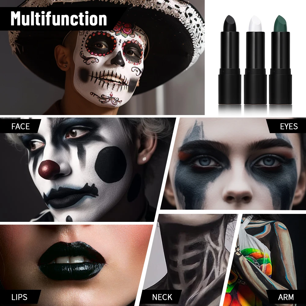 カモフラージュアイブラックスティック、特殊フェイスメイク、リップフェイスペイント、サッカー、野球、ソフトボール、スポーツ