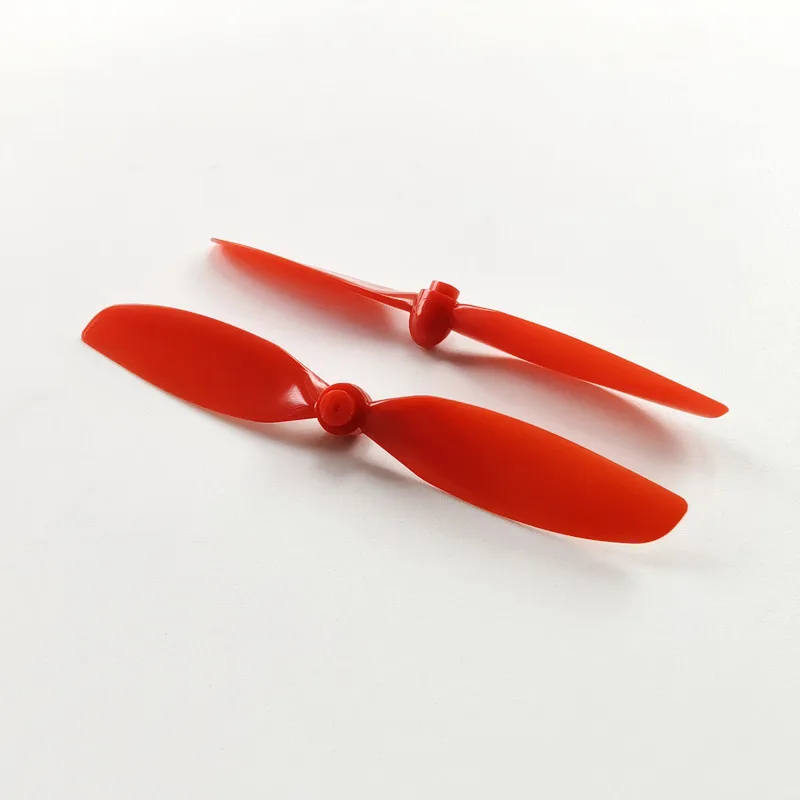 2PCS 75mm Klinge Propeller Prop Klinge CW + CCW Fit Welle Durchmesser 1mm Für RC Quadcopter Drone kernlosen Motor N30 Spielzeug Flugzeug Modell