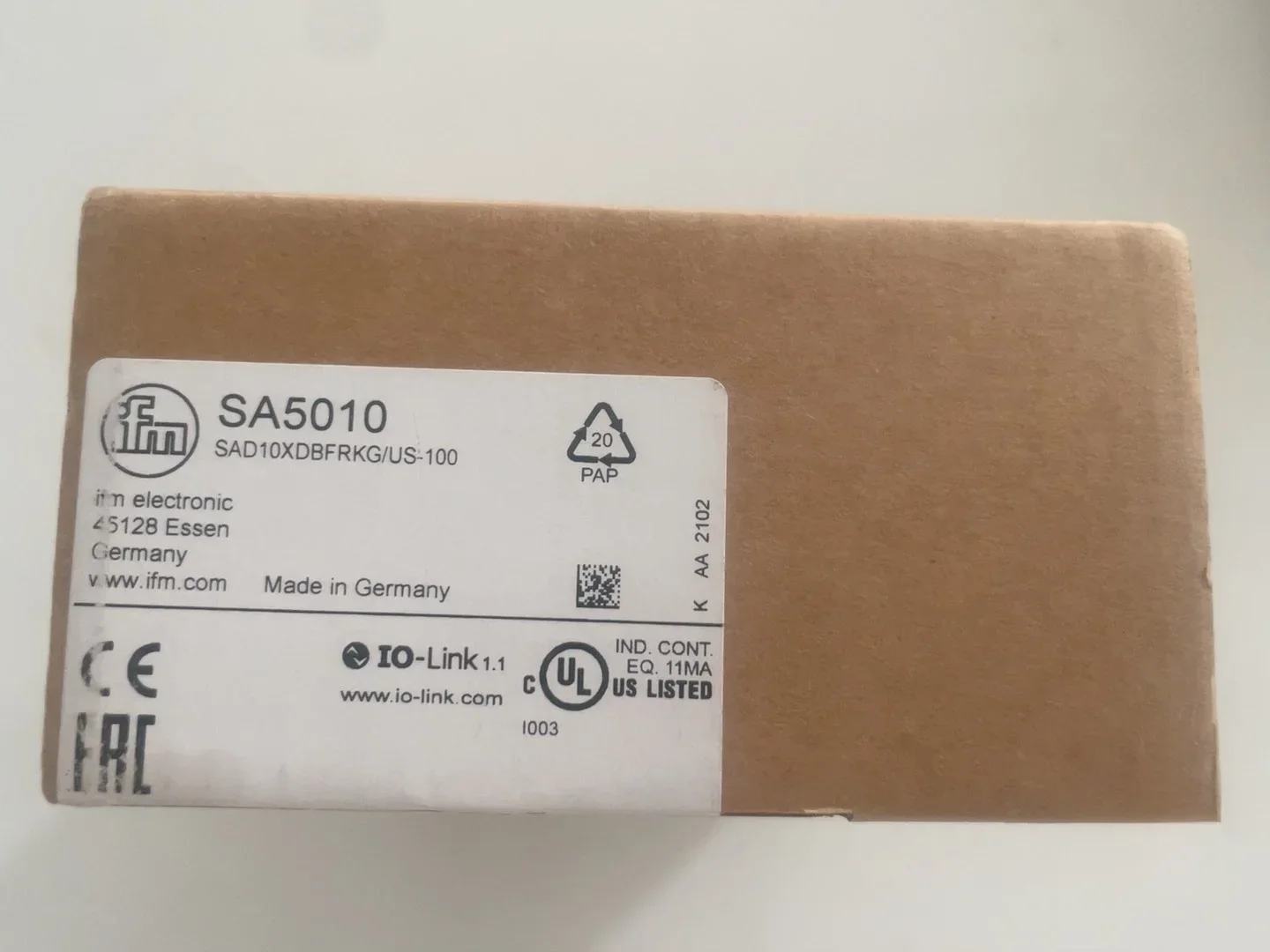 New flow sensor SA5010
