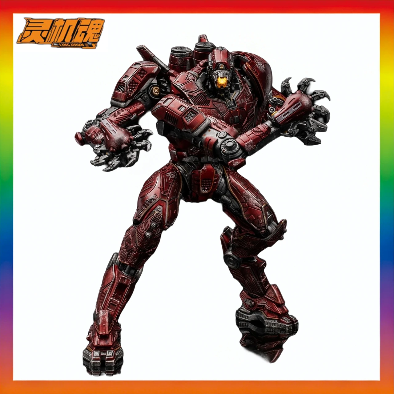 

Оригинальные игрушки Memory Toys Lingjihun Pacific Rim Storm Red, коллекционная модель, подарок