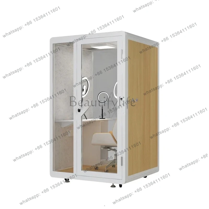 Household soundproof room Mobile office Phone booth Recording studio Piano room Silent warehouse Piano room  H