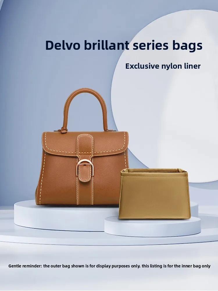 

Сумка-органайзер Delvaux Brillant Nylon Medium Size: Модный аксессуар для домашней организации для всех