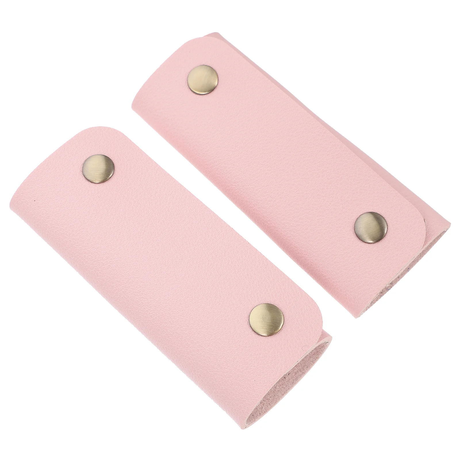 

2pcs Bag H Cover PU Sleeve Tote Suitcase Strap Wallet Purse Duffel DIY Craft Accessory Sturdy Elastic