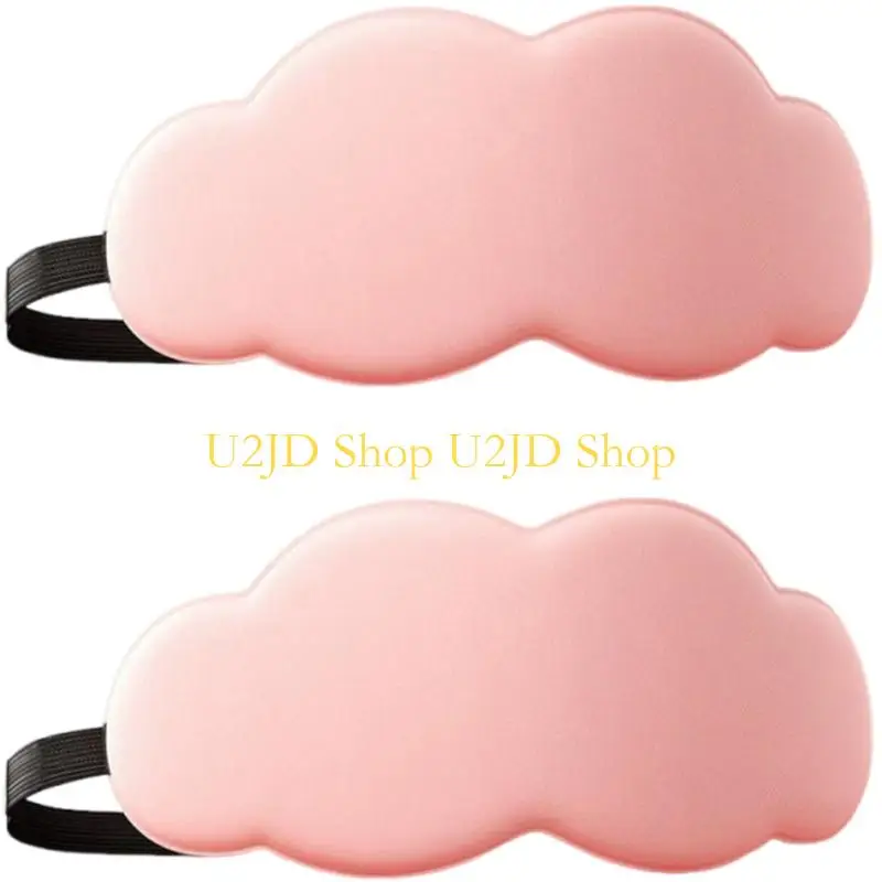 U2JD Ergonomic Sleep Eye Mask Blocks Light Breathable Fabric Sleep Eye Cover For Daytime Napping And Night Rest