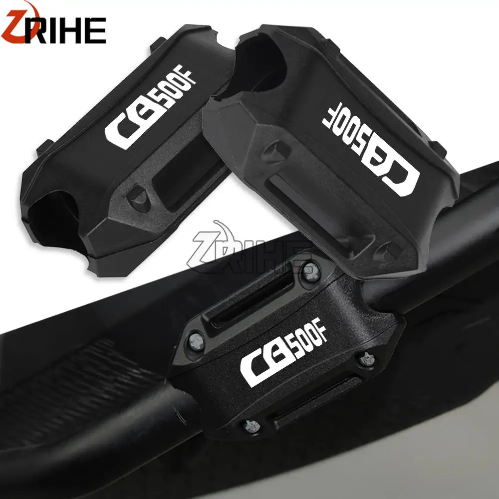 Motorcycle 25mm Engine Crash bar Protection Bumper Decorative Guard Block FOR HONDA CB500F CB 500F 2013-2018 2019-2024 2023 2022