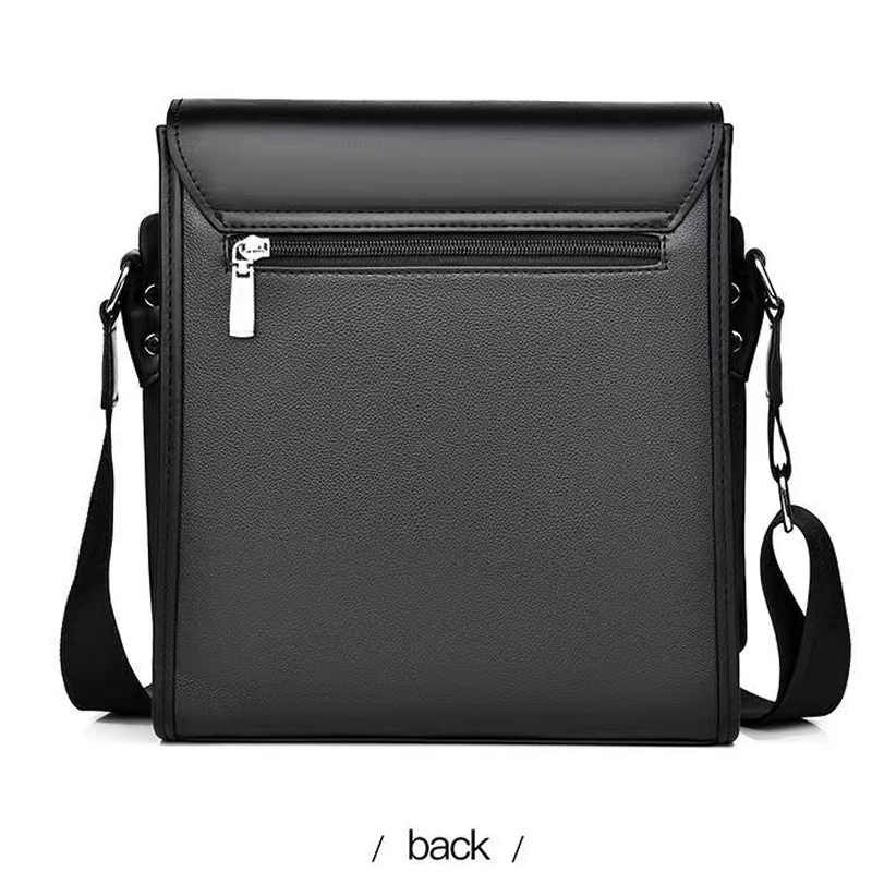حقيبة كروس مربعة الجانب، حقائب جلدية تنفيذية للرجال، حقيبة يد مصممة للأعمال، محفظة كتف