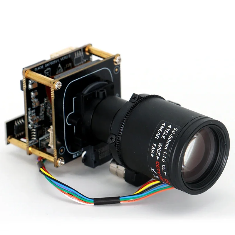 In stock 5MP IP Camera Module 5-50mm Autofocus 10X Zoom Lens STARVIS IMX335 GK7605V100 Custom Development CCTV PCB Board SIP-K33