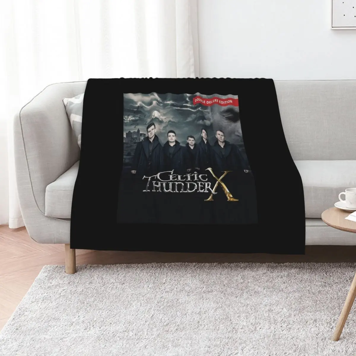 Celtic Thunder X Throw Blanket warm winter wednesday Bed Plaid Flannel Luxury Blankets