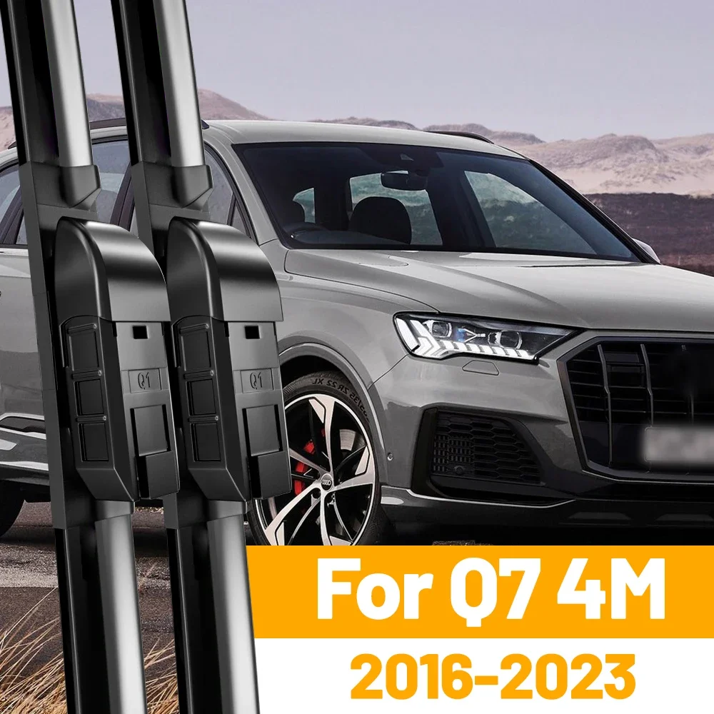

Wiper Front Wiper Blades Set For Audi Q7 4M 2016 - 2023 2017 2018 2019 2020 2021 Windshield Windscreen Window 26"+20"