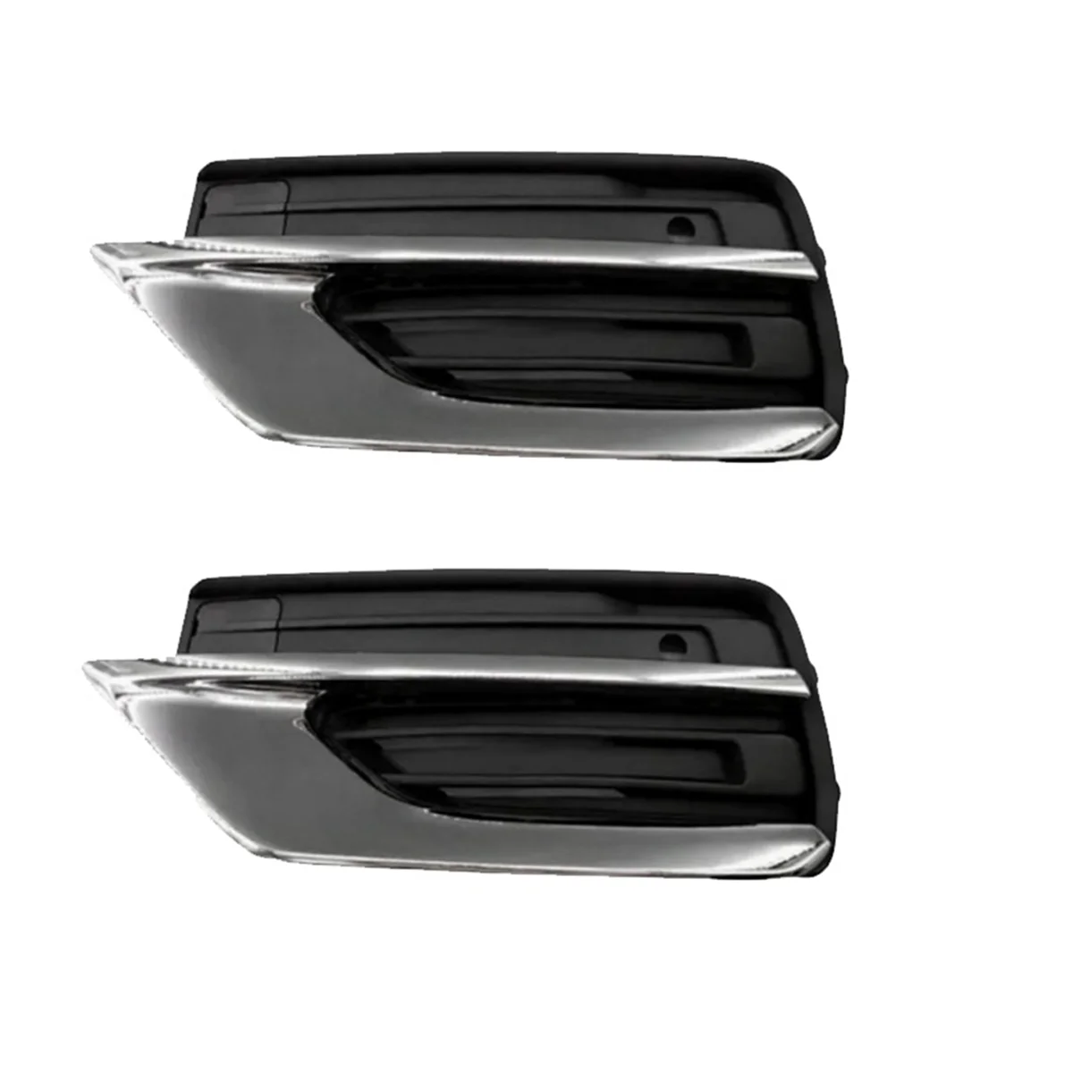 1 Paar Auto Voor Onderste Bumper Roosters Trim Chroom Deksel 31663515 31663514 Voor Volvo Xc90 2019-2022 31663539 31663540