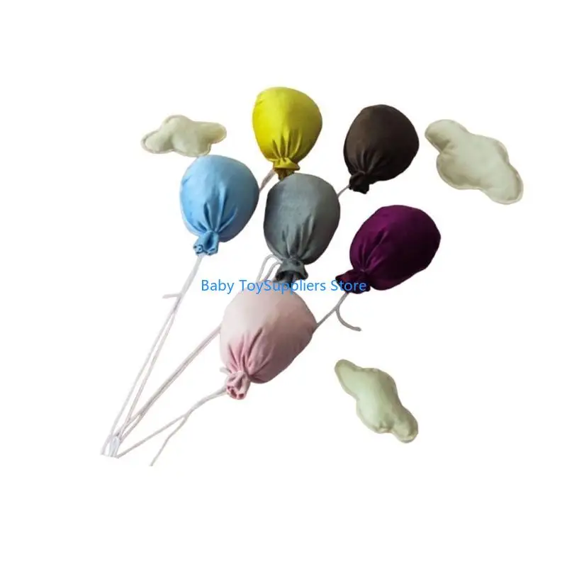 

R1WF Новорожденный фото реквизит Balloon Cloud Photos с аксессуаром Photostudio Photostudio