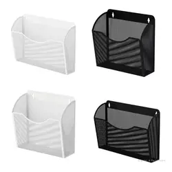 M17F Wall Mounted File Holder File Storage Pocket for Documents, Magazines, Mails