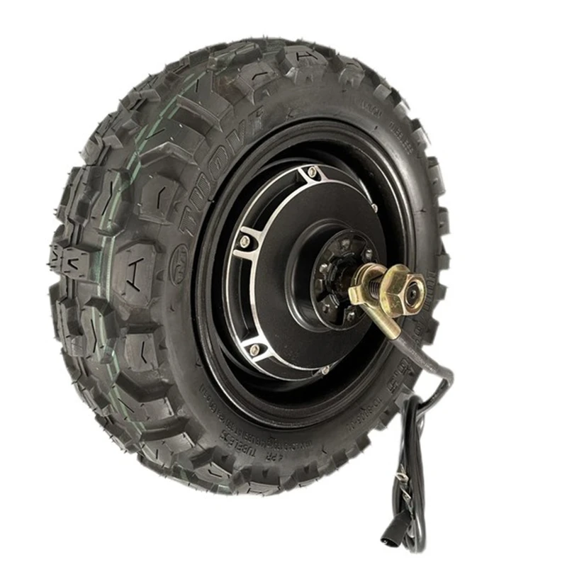 

11 Inch 100/65-6.5 90/65-6.5 48v 60v 72v 3000w Brushless Gearless Hub Dual Motor Electric Scooter Motor With Tire