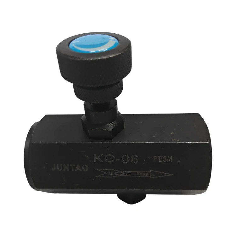 KC Series KC-02 KC-03 3/8 KC-04 KC-06 Flow Control Valve Regulating Valve Pressure Switch Throttle Hydraulic One-Way Check Valve