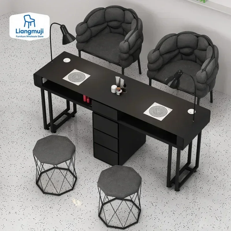 

Стол для ногтей, оборудование для маникюрного стола, туалетный пылесборник, салон для приема, профессиональные столы Mesa De Aesthetic Maquillaje