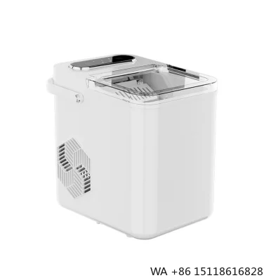 Portable Electric Countertop Ice Maker 12Kg/24H Self-Cleaning Bullet Shape Plastic Hotel Use Bottle-Fitting Household Outdoor