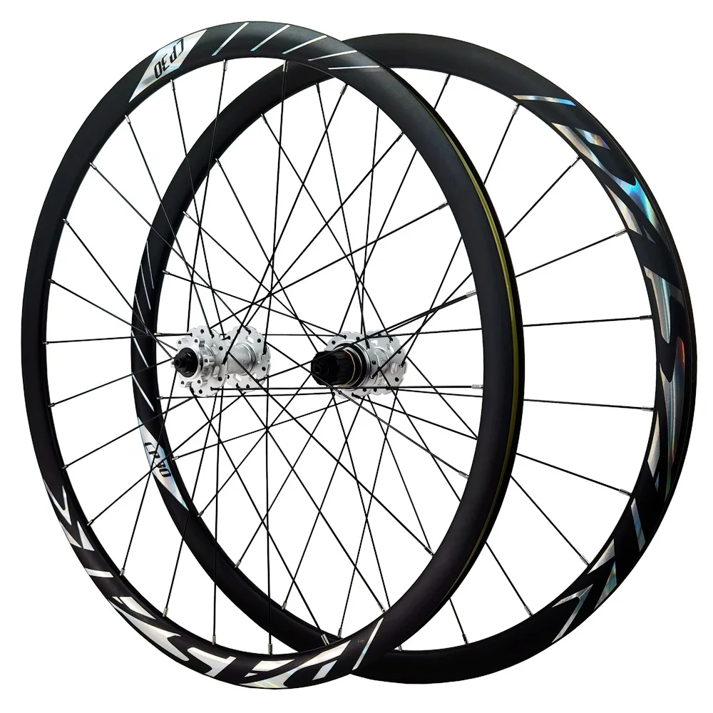 Road Bike Wheel Set, Freio a Disco, 24 Buracos, HG, MS, XDR Hub Driver, 12 Velocidade, QR Axle, 9x100mm, 10x135, THRU, 12X100, 12X142mm