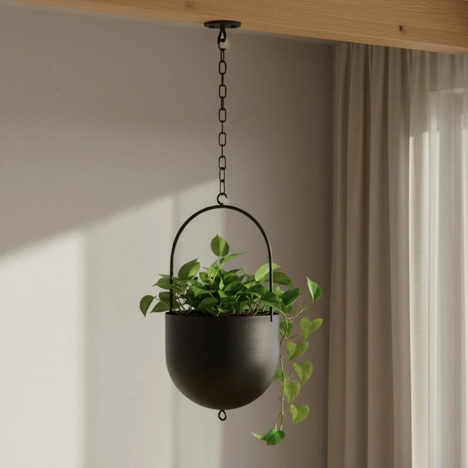 

Hanging Basket Planter Nordic Design Metal Hanging Plant Pot Suspended Plant Basket Indoor Decoration Home Decor Sturdy