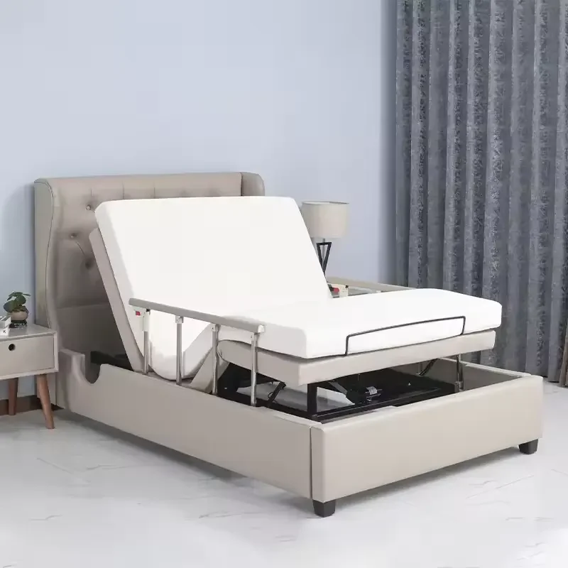 سرير رضاعة طبي عالي الجودة للمستشفى الكهربائي للعناية المنزلية لكبار السن مع مرتبة #5