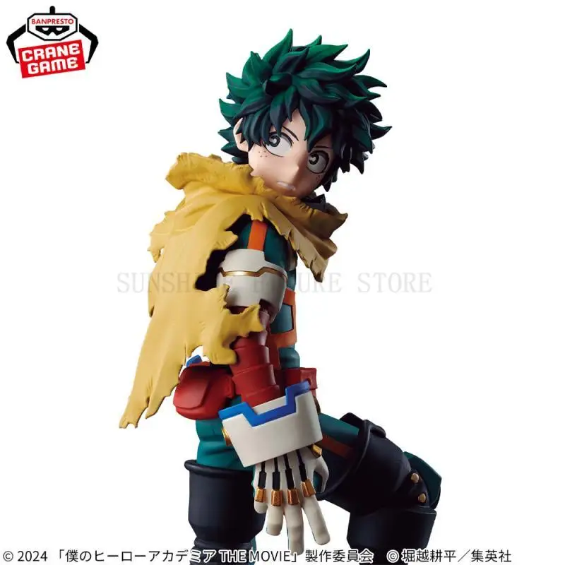 Bandai In Stock Original My Hero Academia The Movie You\'re Next Izuku Midoriya Action Model Figures Ornaments Toys Gift Genuine