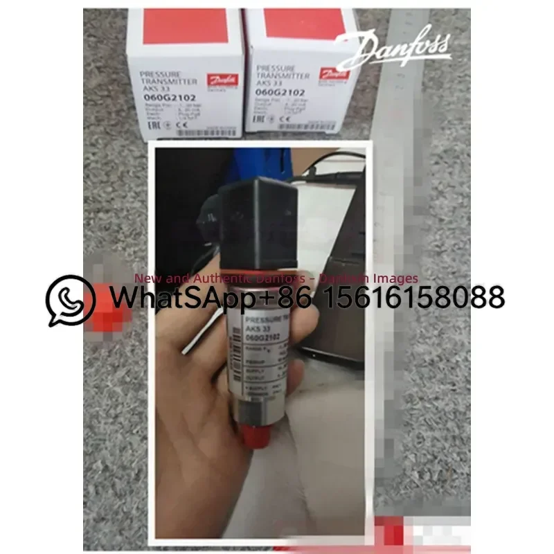 AKS33 Pressure Sensor 060G2102 1/4NPT Industrial Transducer High Precision Analog Output New Original Replacement Part