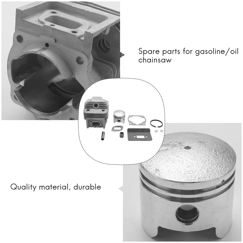 Imagem -04 - Conjunto do Cilindro Kit de Pistão Cilindro Assy Peças do Aparador 52cc 1e44f5 44f-5 44-5 Bg520 Cg520