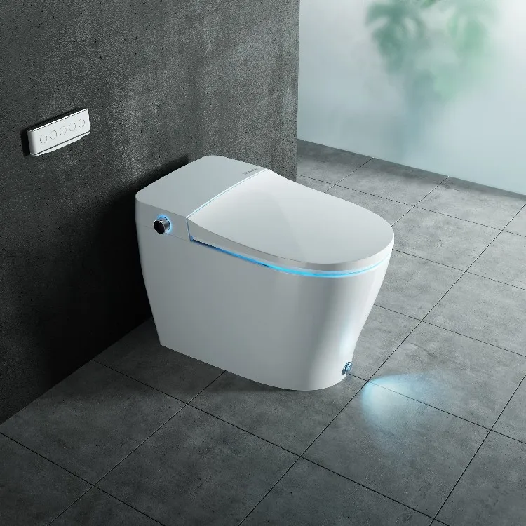 DB80 Wholesale Electric Smart Bathroom Ceramic Toilets China Sanitary Ware One Piece Toilet