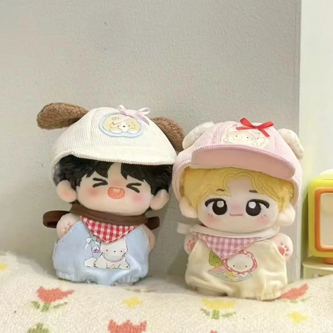 10cm 여름 분위기, 바다 소금, 강아지, 작은 돼지, 면 인형, 10cm 아기 옷, 봉제 옷, 귀여운 옷을 입은 아기 옷