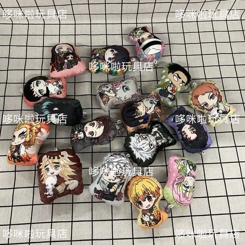 พวงกุญแจตุ๊กตาคอสเพลย์อนิเมะ Ghost Slayer ลายจิโร่ ยูบีน มาย ไวฟ์ ชานี่ สีสันสดใส พร้อมจี้ติดกางเกง