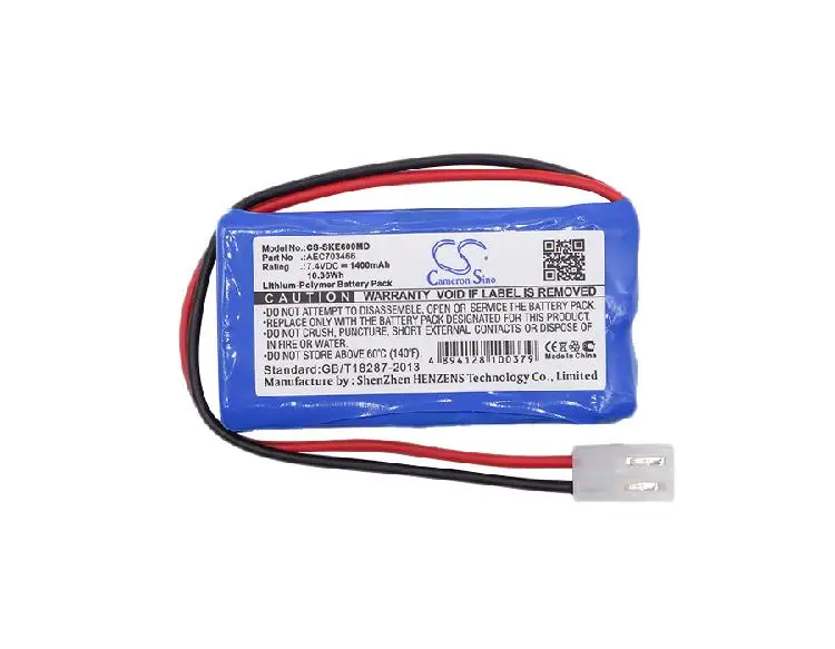 

New Cameronsino ShenkeSK-500I SK-600I Pump Medical Battery AEC703466 Rechargeable Li-ion Cell A Good