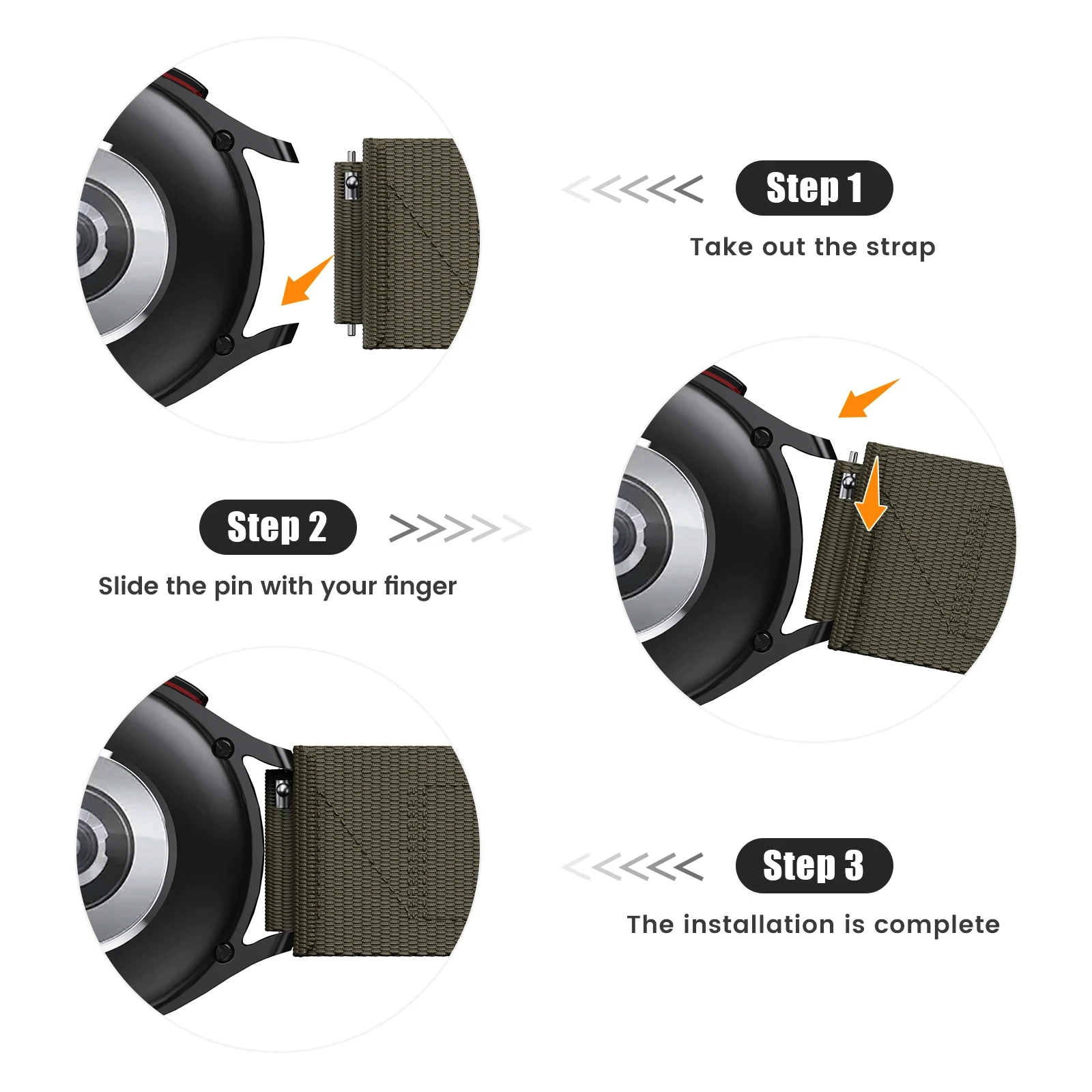 20 مللي متر حزام رياضي من النايلون سهل التركيب للغارمين Vivoactive 6 5 165 Music Venu Sq 2 Plus Approach S42 سوار حزام الساعات