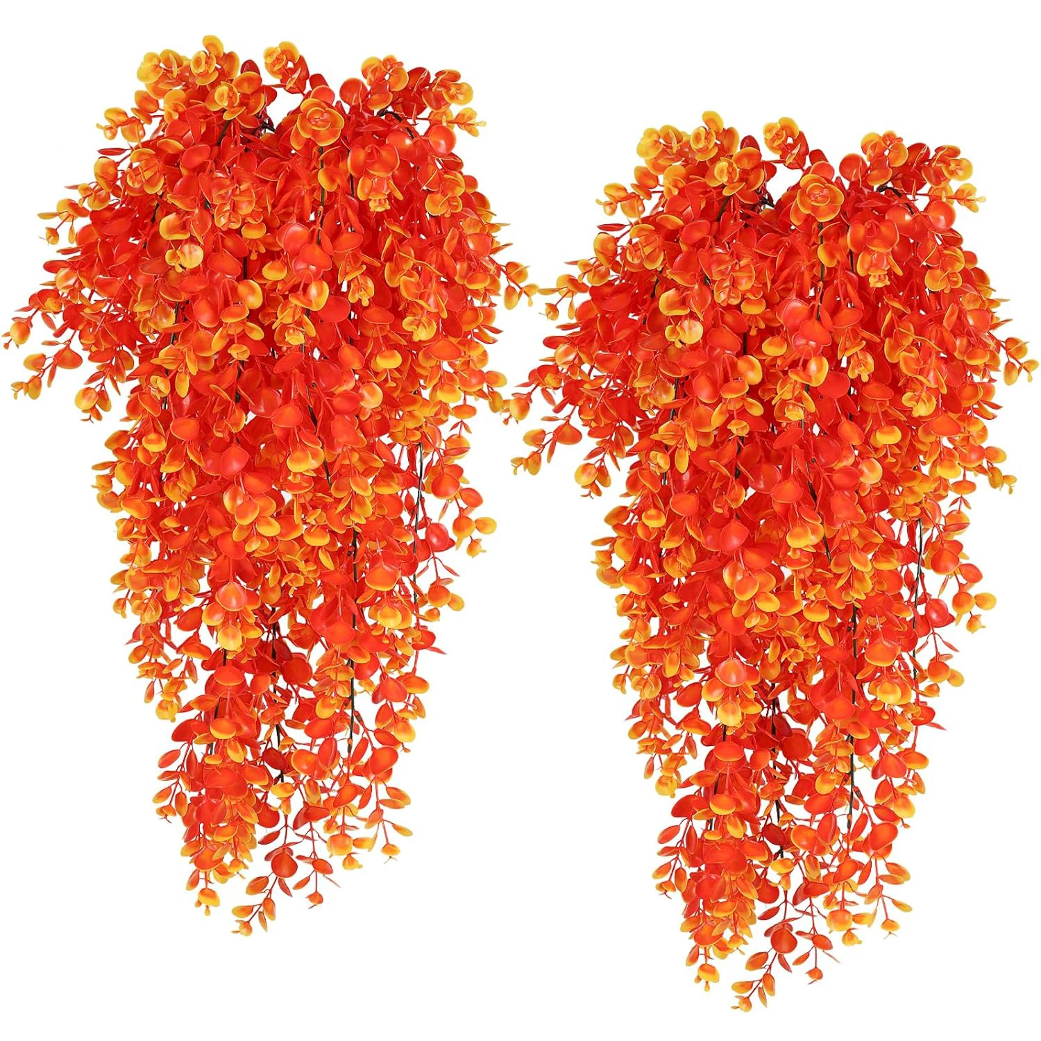 Plantes artificielles en plastique, guirlande de fougères, décorations pour arches de mariage, maison, chambre, jardin, mur, fête, célébration, haute qualité
