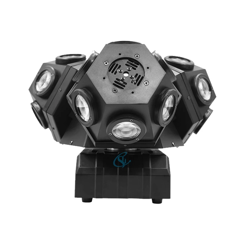 

Disco 18x10W LED Lighting Three Heads Beam Moving Head DJ Light Strobe Rotating Stage LED Lamp For Club Party