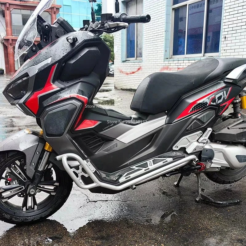For Longjia 250ADV XDV250si bumper XDV300 XDV300i anti fall bumper ADV 250 XDV 250si front bumper modified
