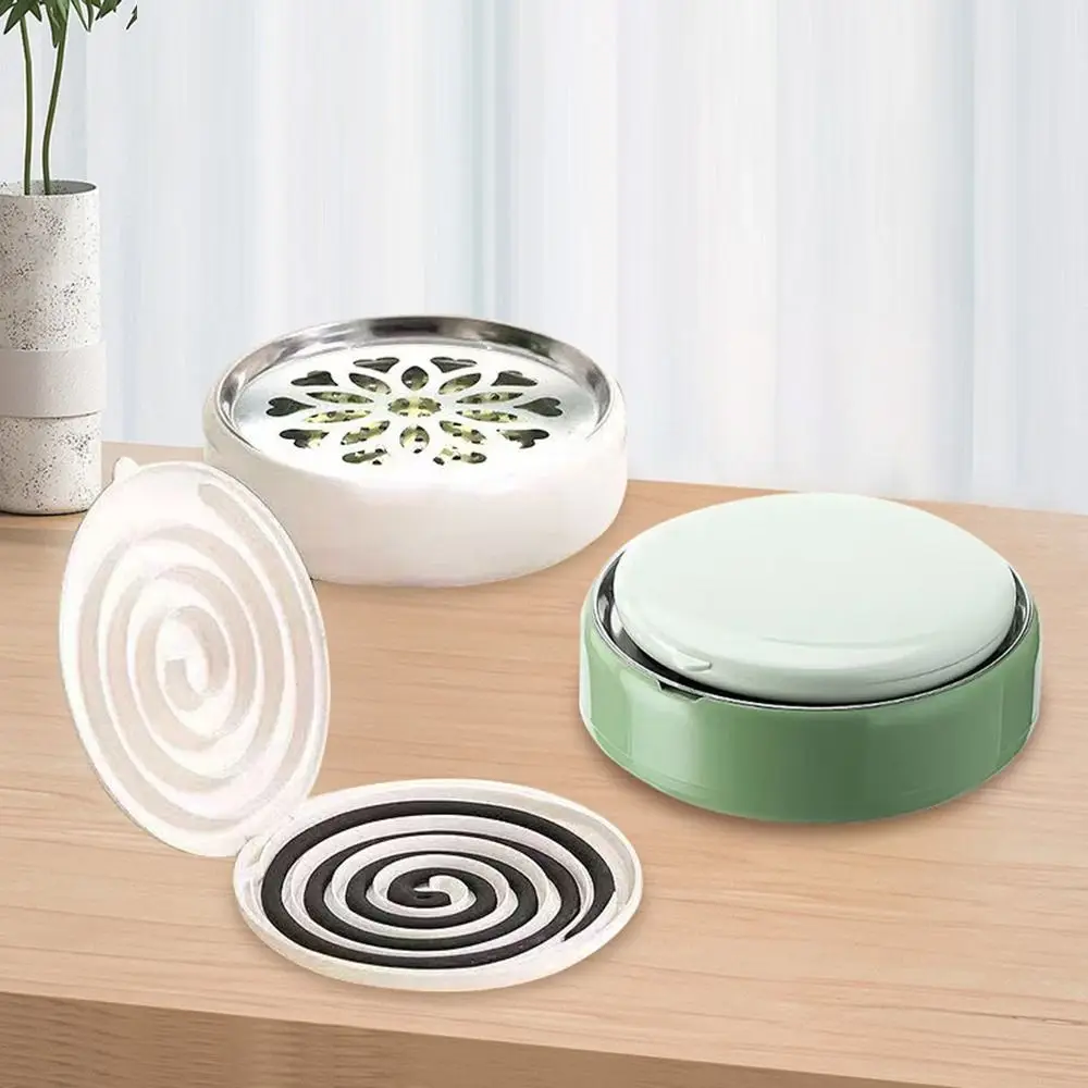 With Tray Mosquito Coil Holder Useful Anti-Mosquito Mosquito Repellent Safe Design Sandalwood Incense Burner