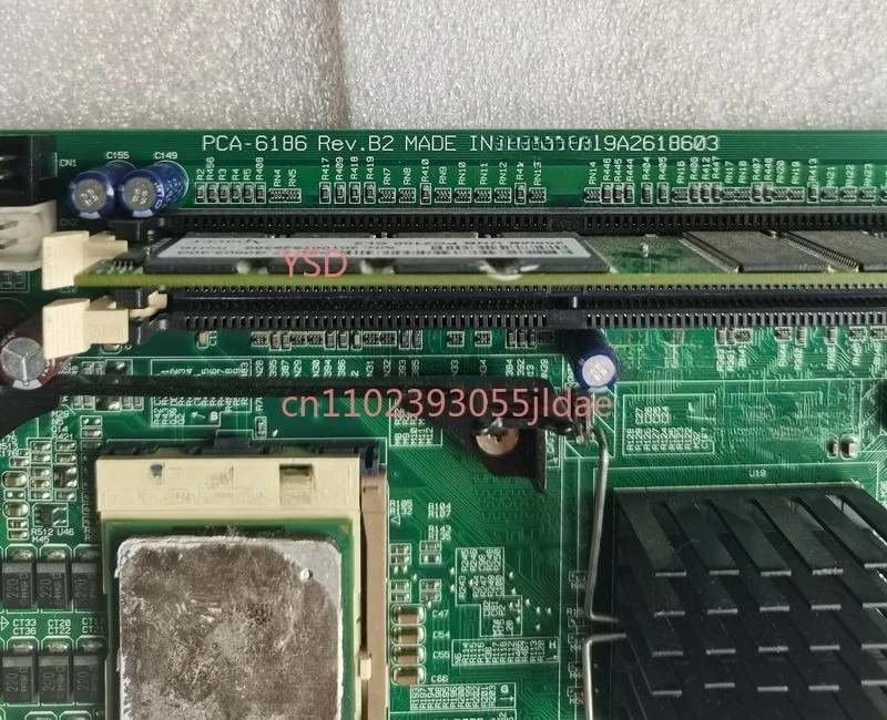 

PCA-6186 REV. B2/PCA-6186VE Full-Length Industrial Control Board（used）
