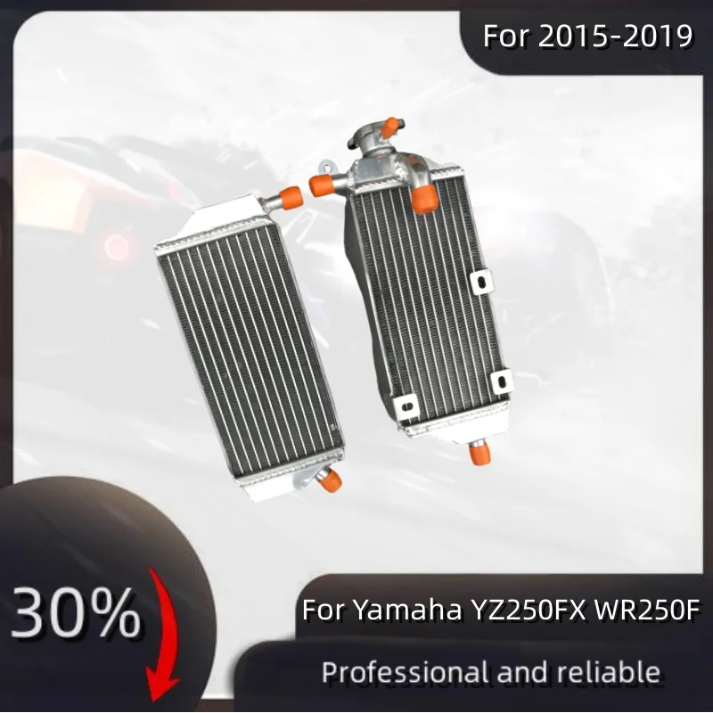 

For 2015-2019 Yamaha YZ250FX WR250F YZ WR 250 FX F Aluminum Radiator Cooler Cooling Coolant 2015 2016 2017 2018 2019