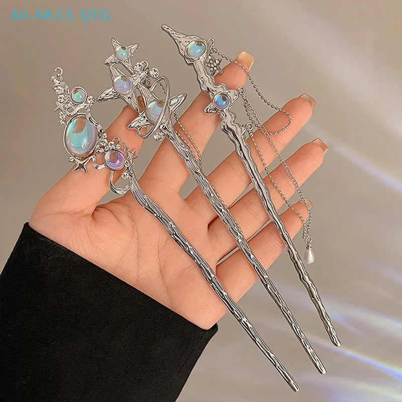 

NEW Vintage Chinese Style Hairpins Handmade Hair Sticks For Women Girls Exquisite Hair Fork Versatile Hair Accessories Gifts