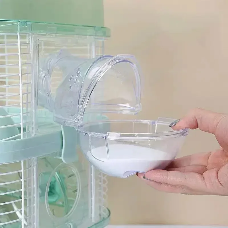 الهامستر غرفة الرمل حوض الرمل الحمام الاكريليك واضح الحيوانات الأليفة السنجاب الدب الذهبي Gerbille قفص الحيوانات الأليفة حمام منزل الرمل الحيوانات الأليفة الصغيرة المرحاض