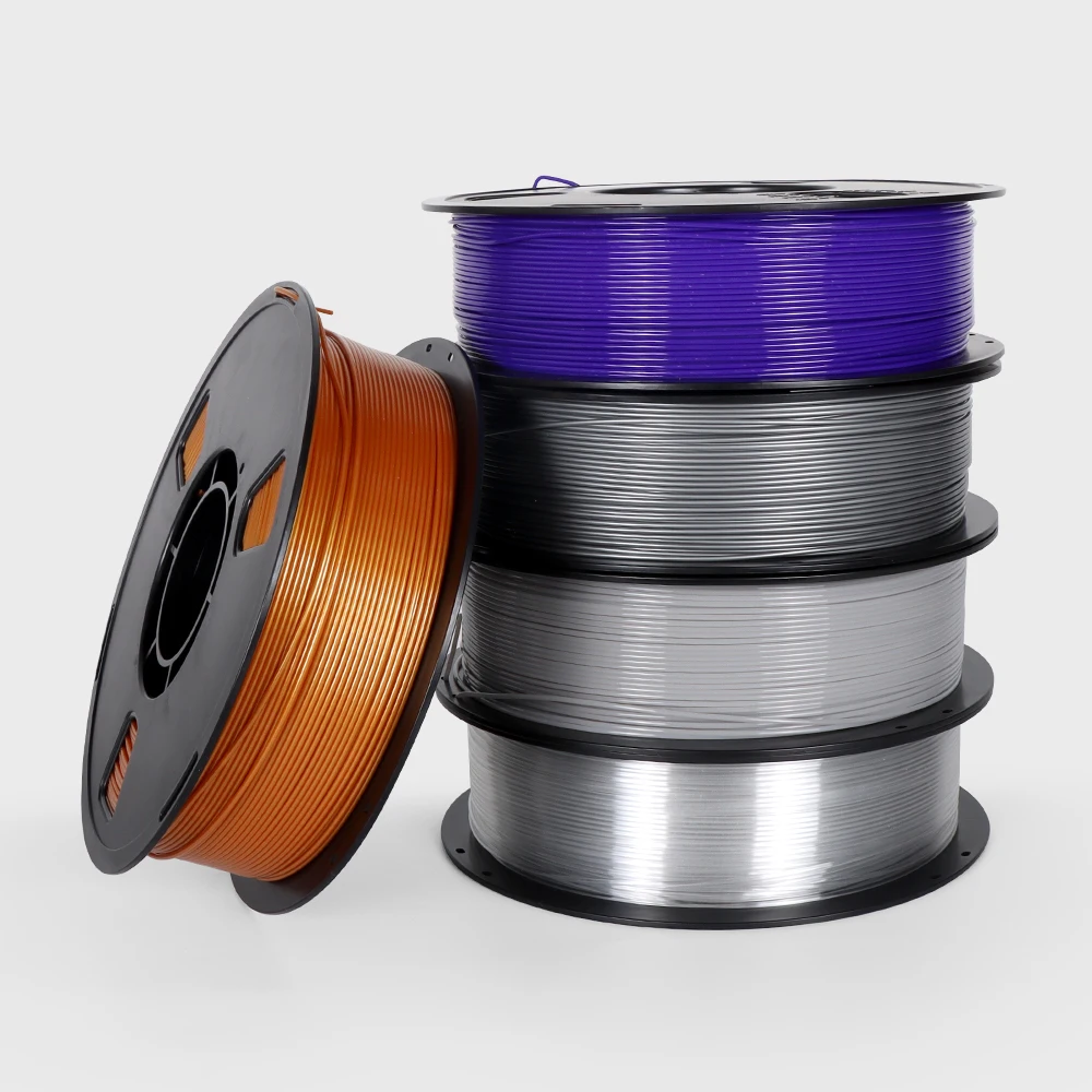 22LBS PETG Filament 3D Printer Filament 10 5 Rolls 1KG 1.75mm Bundle Multicolor Accuracy +/- 0.02mm 10kg 5kg PETG, Plastic Spool