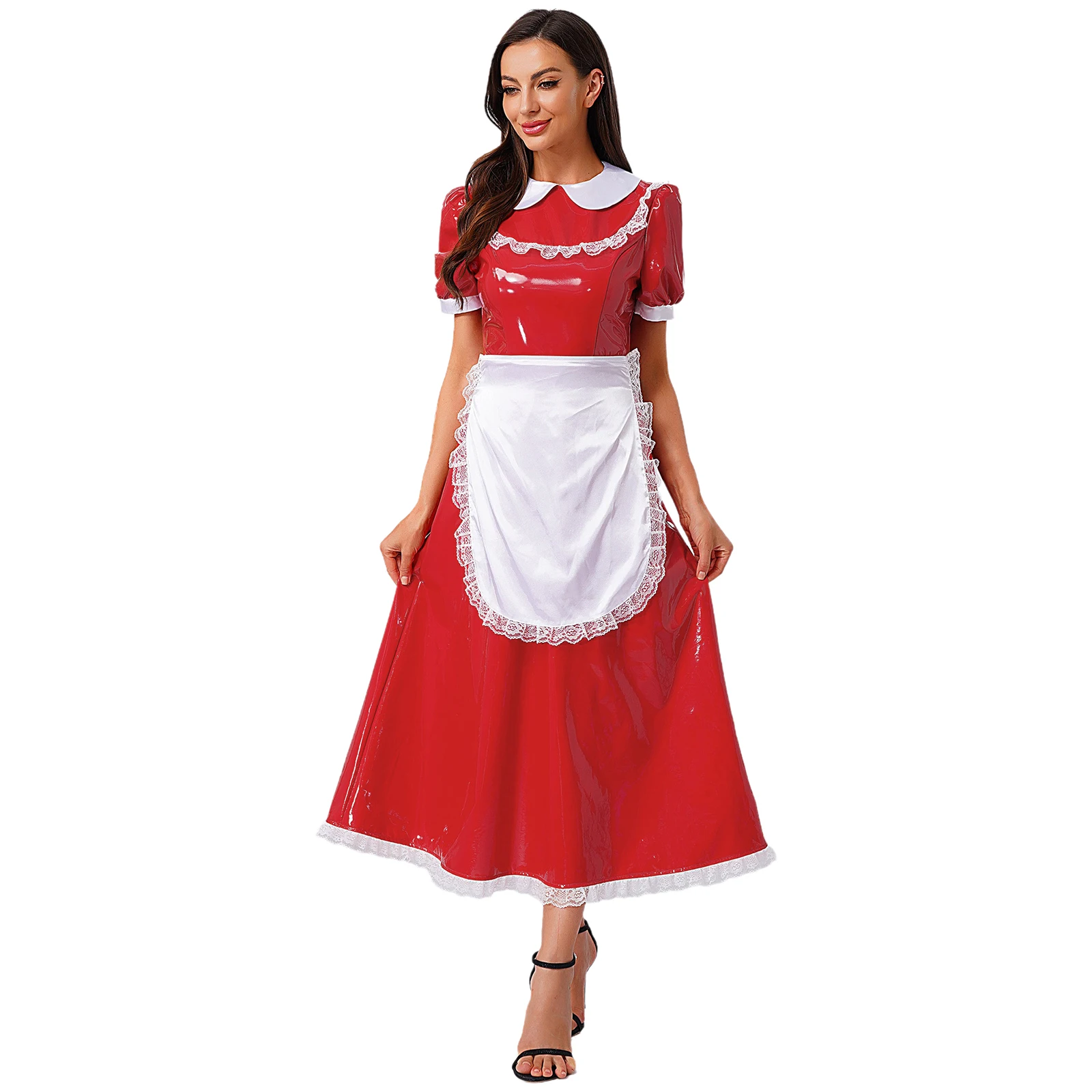 Thumbnail 2 - #33 Most Popular Maid Costume Dresses with Apron Sets