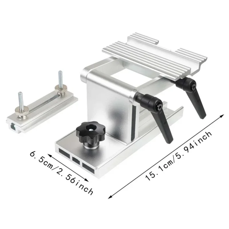 Bankschroef Slijpgereedschap Rustmal voor 6" 8" Bench Grinder Sander Vervang Premium Praktisch Gemakkelijk te installeren Verstelbaar