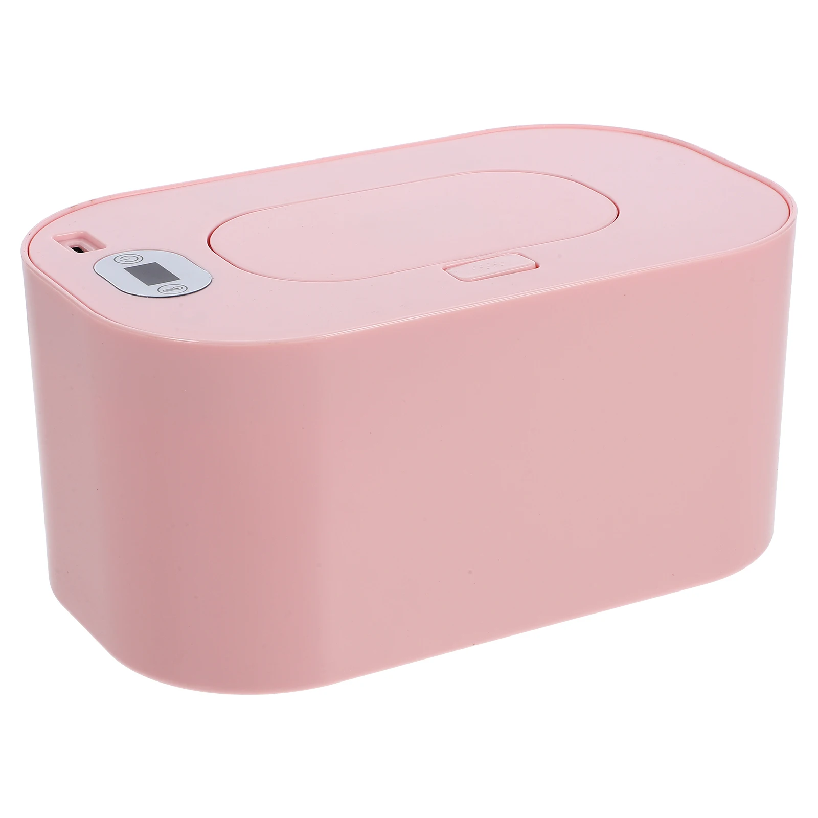 

1pc Cordless Wet Wipe Warmer ABS Low Power Constant Temp Wipes Heater Travel Size Warm Dispenser One Button Control