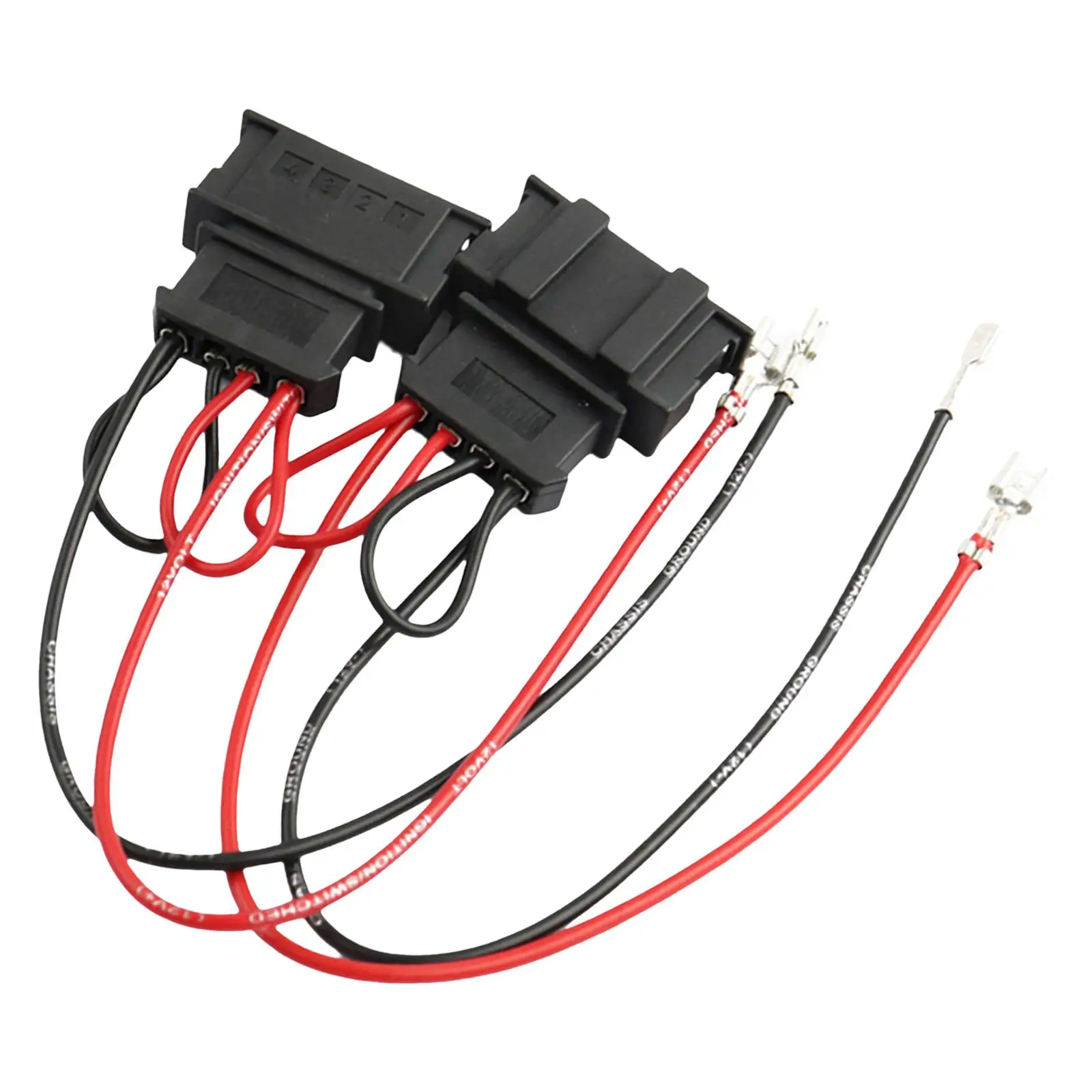 2x Car Stereo Speaker Wire Harness Adaptor Replacement Cable for VW