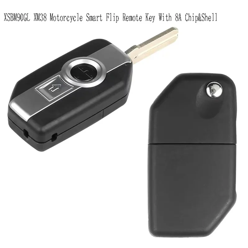 

Classic-XSBM90GL XM38 Motorcycle Smart Flip Remote Key With 8A Chip&Shell For BMW
