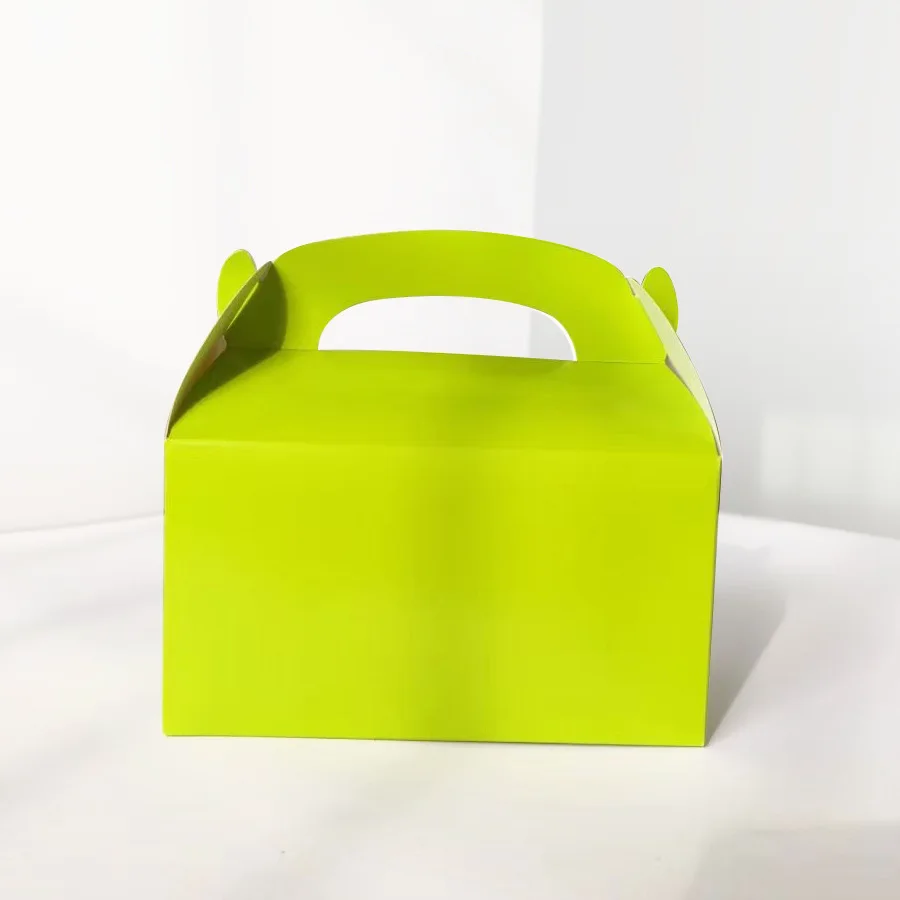 10–30 Stück Geschenkboxen mit Griffen, Backboxen, Süßigkeiten, Kekse, Leckerli-Boxen, Papier-Lunchboxen, Take-Out-Boxen für Hochzeitsfeier – Detail 11
