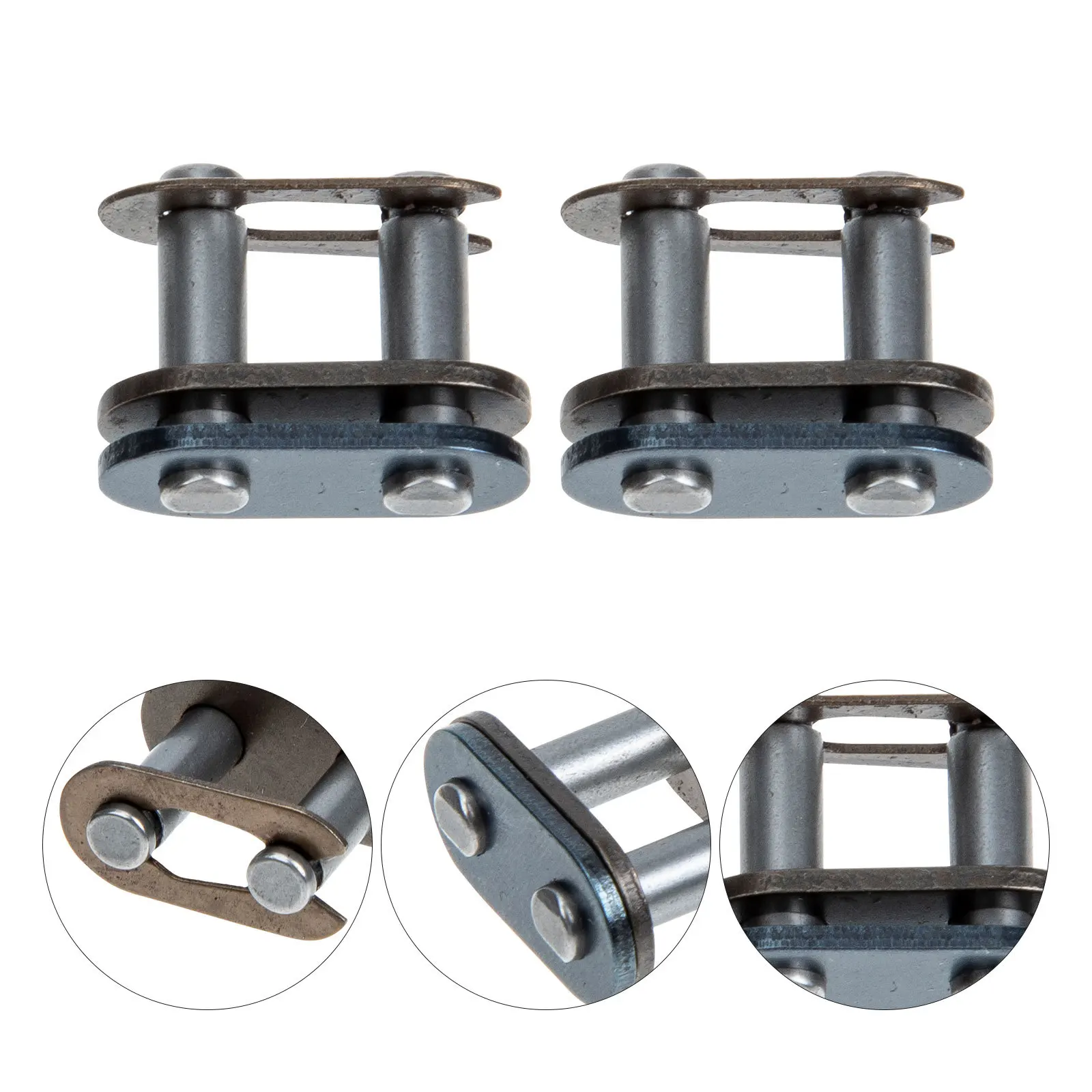 

20Pcs Steel Chain Link Atv Motorcycle Parts Finely Machined Practical Easy to Use Chain Connecting Link Quick Release Buckle